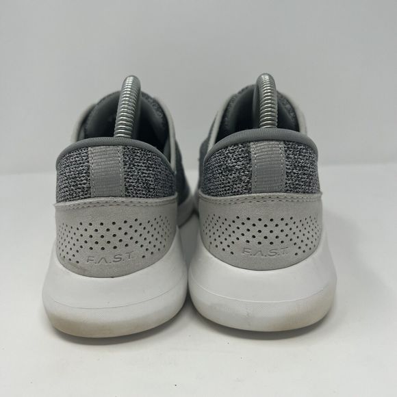 Kizik Men 9 Wide Madrid Eco Knit Running Sneaker Shoes Slip On Heather Gray - Picture 5 of 7